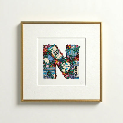Lettre N - Paris