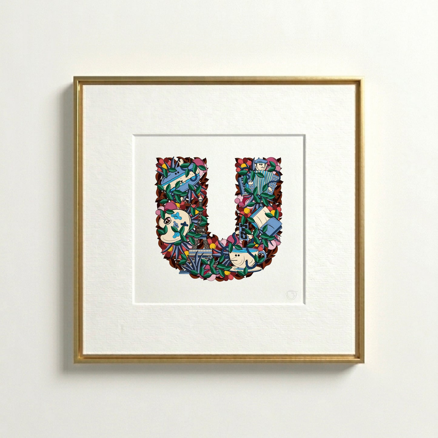 Lettre U - Paris
