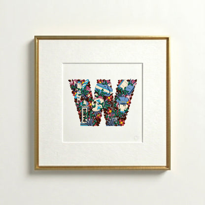 Lettre W - Paris