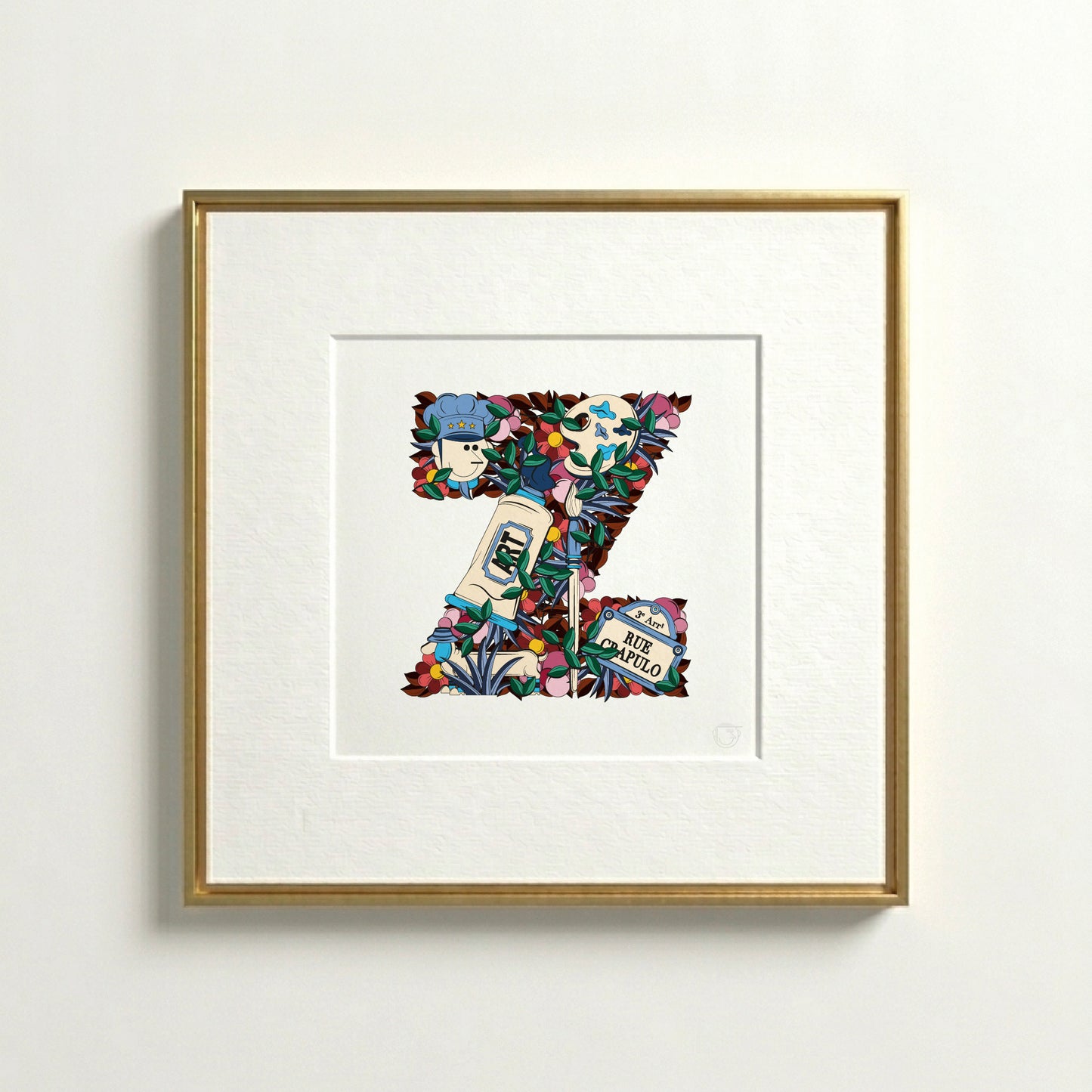Lettre Z - Paris