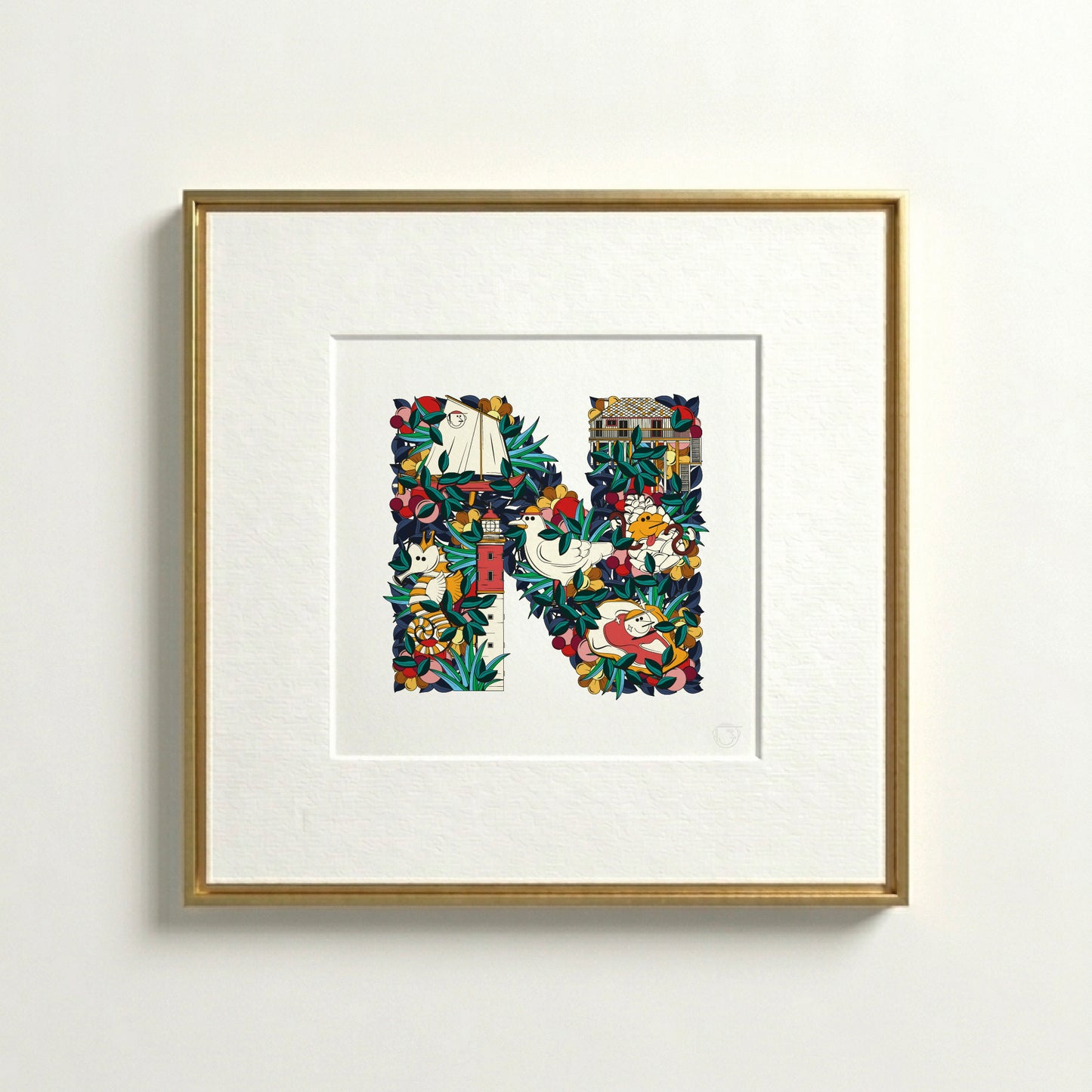 Lettre N - Cap Ferret
